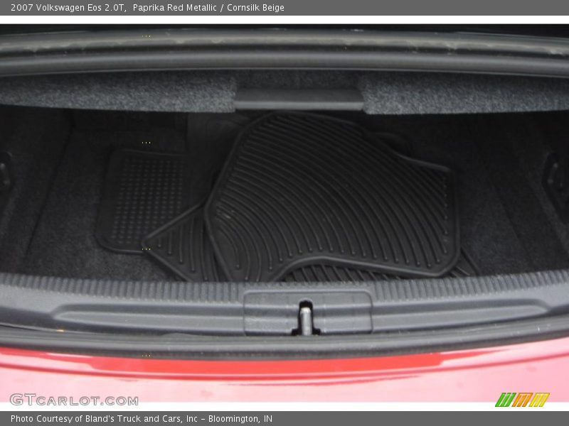Paprika Red Metallic / Cornsilk Beige 2007 Volkswagen Eos 2.0T