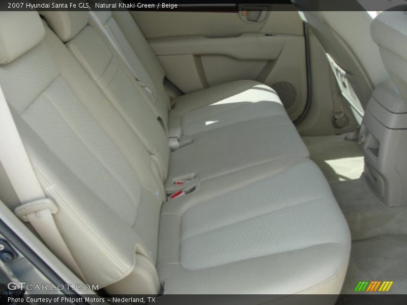 Natural Khaki Green / Beige 2007 Hyundai Santa Fe GLS