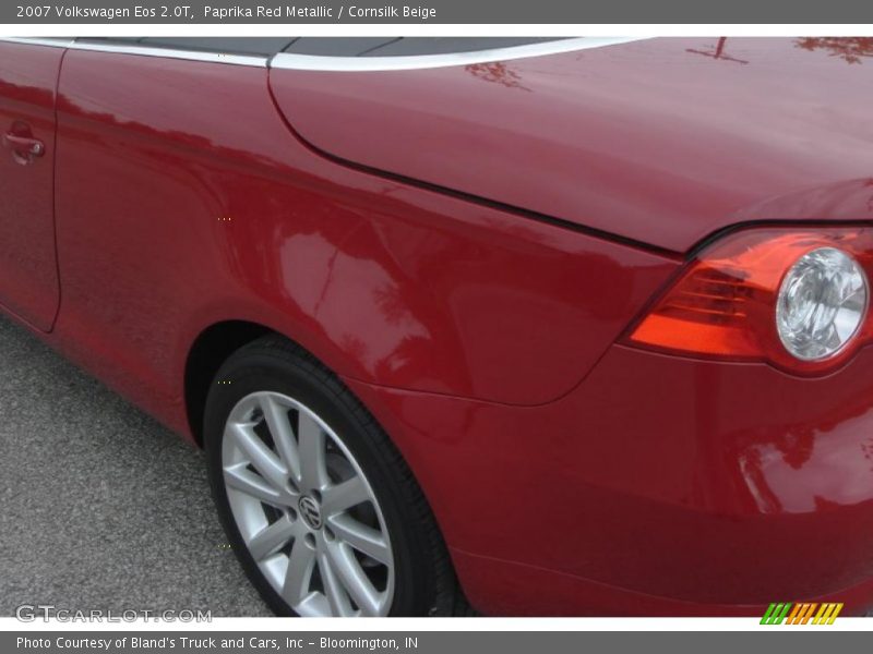 Paprika Red Metallic / Cornsilk Beige 2007 Volkswagen Eos 2.0T
