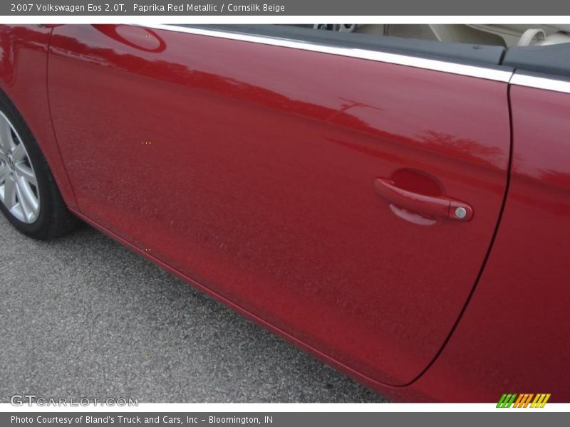 Paprika Red Metallic / Cornsilk Beige 2007 Volkswagen Eos 2.0T
