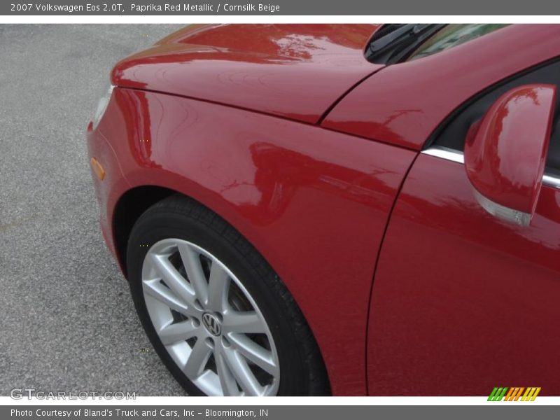 Paprika Red Metallic / Cornsilk Beige 2007 Volkswagen Eos 2.0T