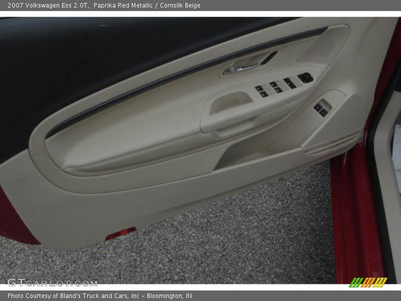 Paprika Red Metallic / Cornsilk Beige 2007 Volkswagen Eos 2.0T