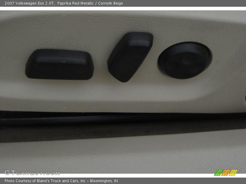 Paprika Red Metallic / Cornsilk Beige 2007 Volkswagen Eos 2.0T