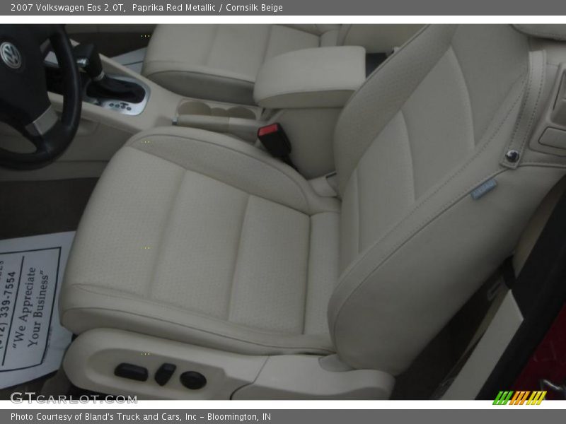 Paprika Red Metallic / Cornsilk Beige 2007 Volkswagen Eos 2.0T