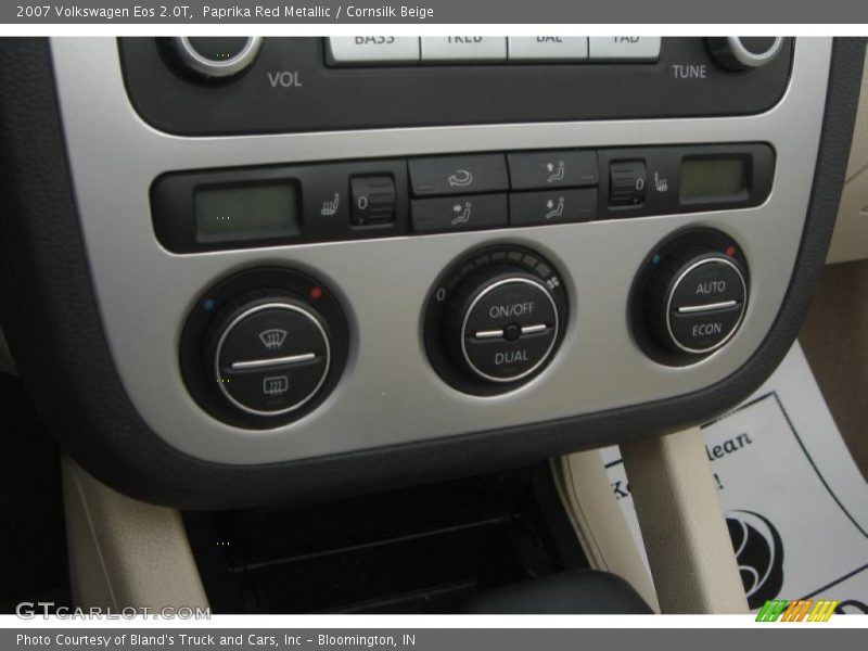 Paprika Red Metallic / Cornsilk Beige 2007 Volkswagen Eos 2.0T
