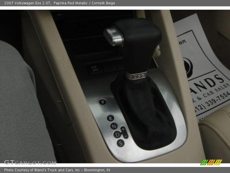 Paprika Red Metallic / Cornsilk Beige 2007 Volkswagen Eos 2.0T