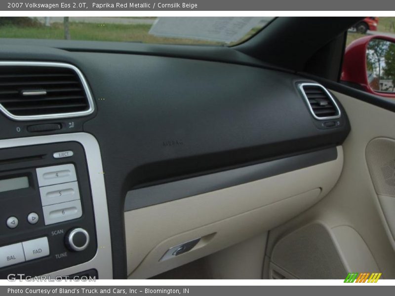 Paprika Red Metallic / Cornsilk Beige 2007 Volkswagen Eos 2.0T