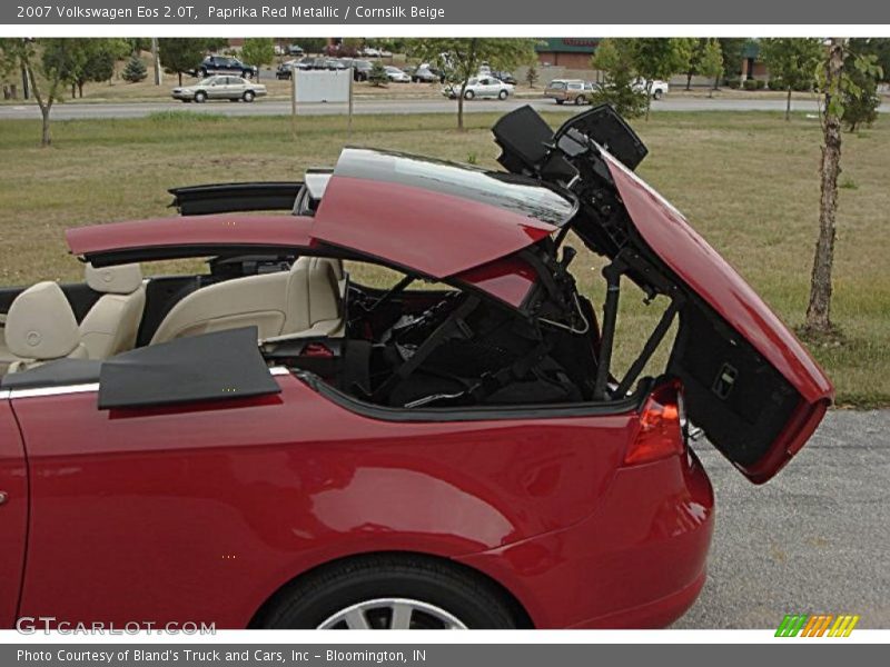 Paprika Red Metallic / Cornsilk Beige 2007 Volkswagen Eos 2.0T