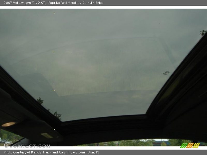 Paprika Red Metallic / Cornsilk Beige 2007 Volkswagen Eos 2.0T