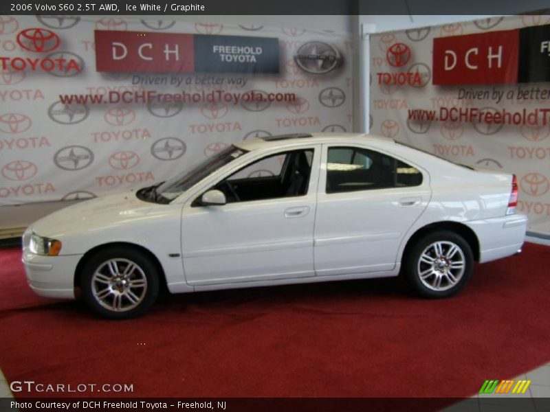 Ice White / Graphite 2006 Volvo S60 2.5T AWD