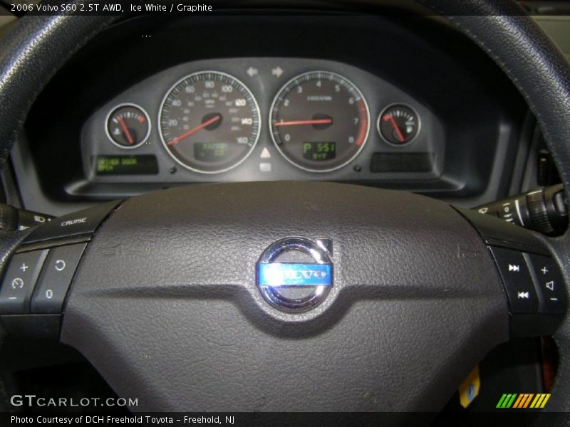 Ice White / Graphite 2006 Volvo S60 2.5T AWD