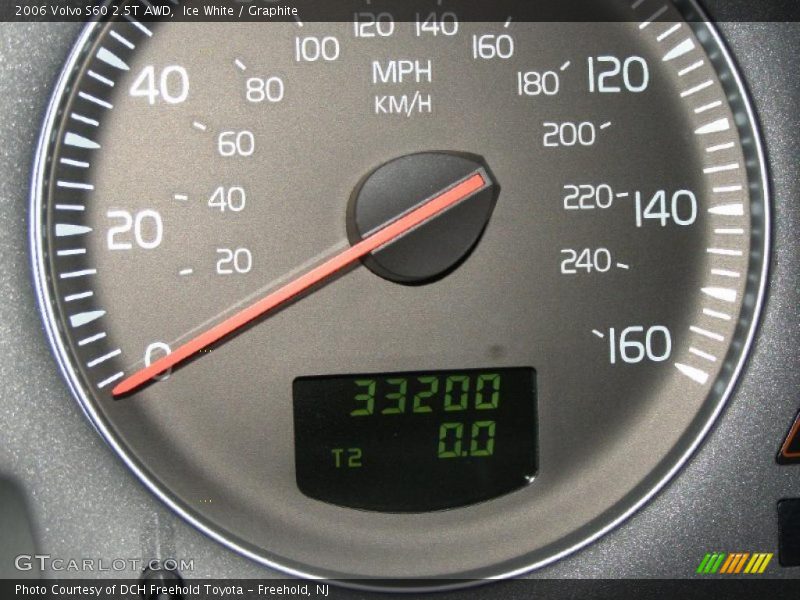 Ice White / Graphite 2006 Volvo S60 2.5T AWD