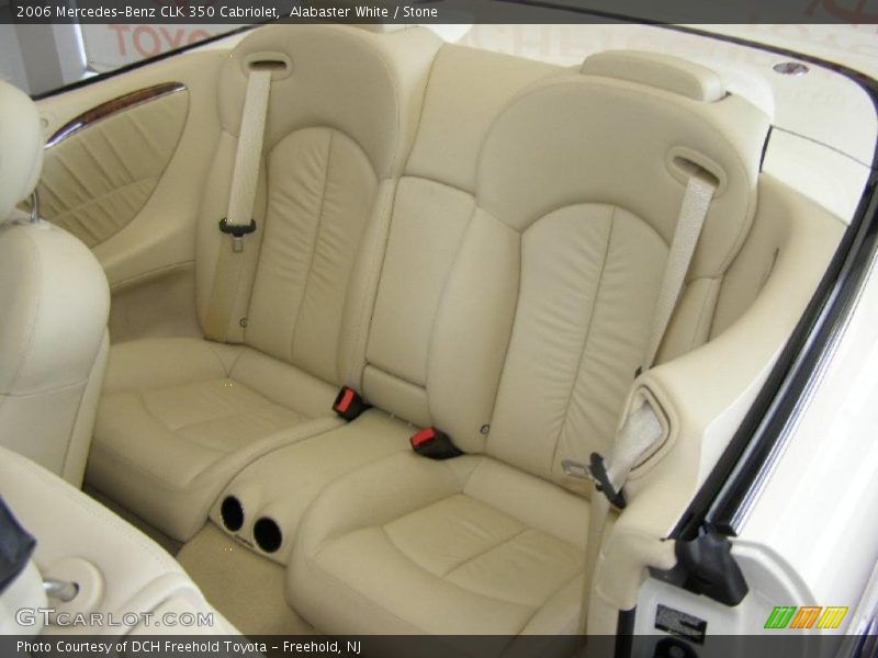 Alabaster White / Stone 2006 Mercedes-Benz CLK 350 Cabriolet