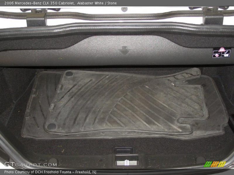 Alabaster White / Stone 2006 Mercedes-Benz CLK 350 Cabriolet