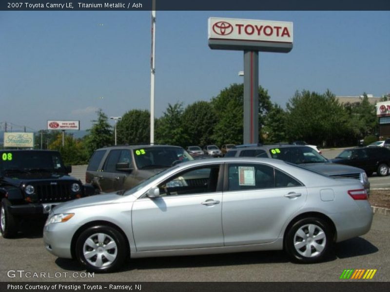 Titanium Metallic / Ash 2007 Toyota Camry LE