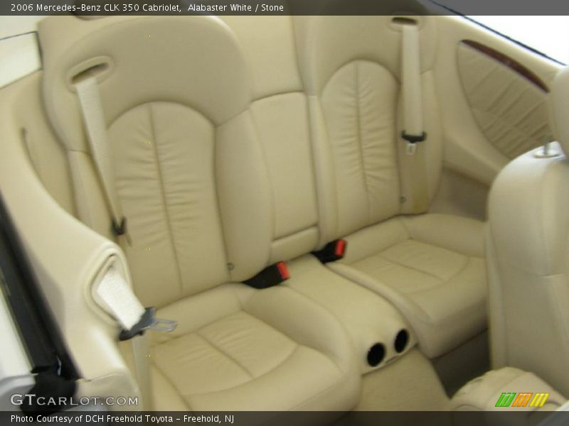 Alabaster White / Stone 2006 Mercedes-Benz CLK 350 Cabriolet