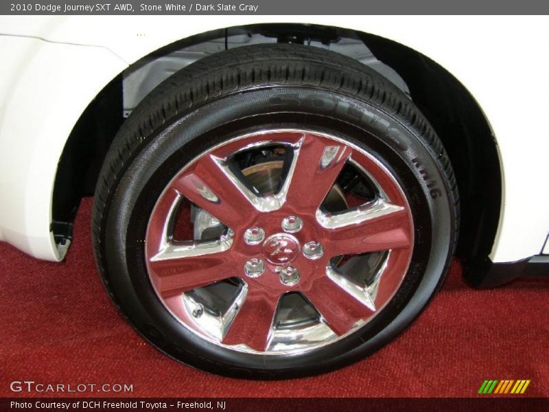 Stone White / Dark Slate Gray 2010 Dodge Journey SXT AWD