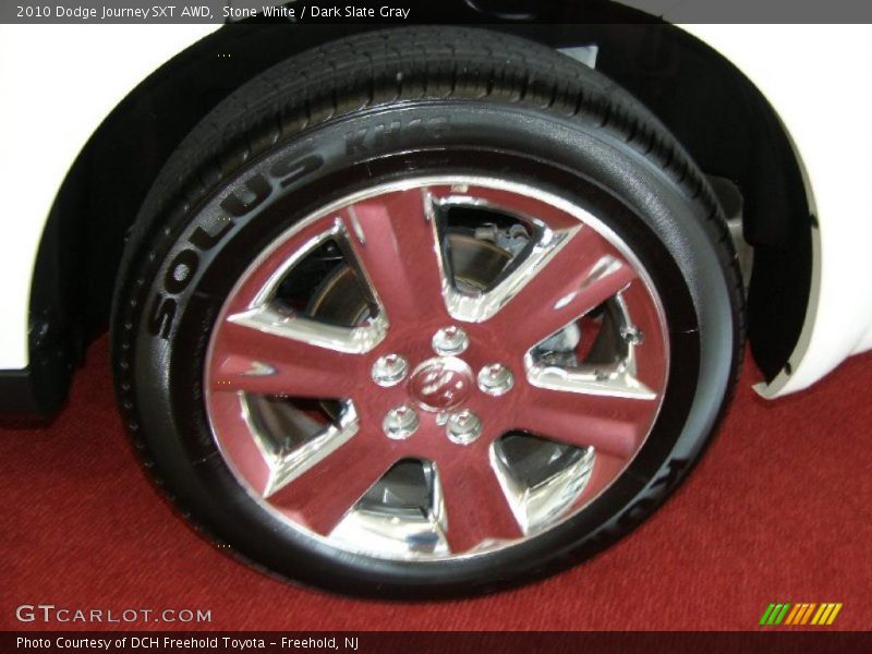 Stone White / Dark Slate Gray 2010 Dodge Journey SXT AWD