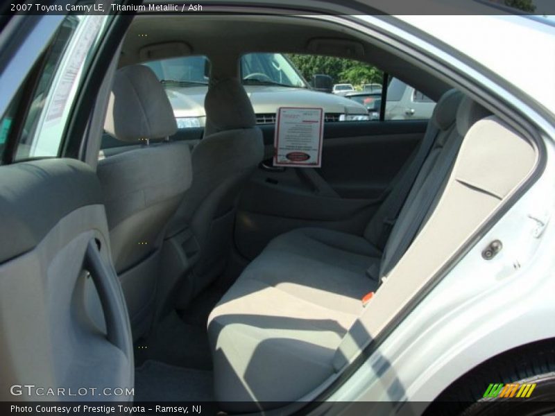 Titanium Metallic / Ash 2007 Toyota Camry LE