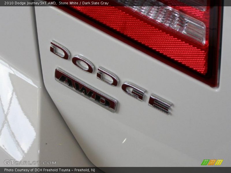 Stone White / Dark Slate Gray 2010 Dodge Journey SXT AWD