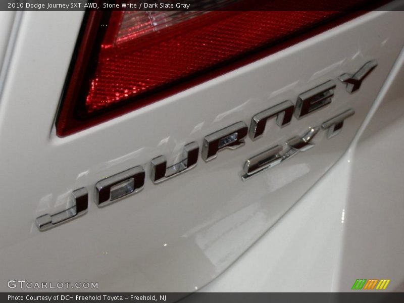 Stone White / Dark Slate Gray 2010 Dodge Journey SXT AWD