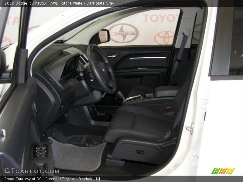 Stone White / Dark Slate Gray 2010 Dodge Journey SXT AWD