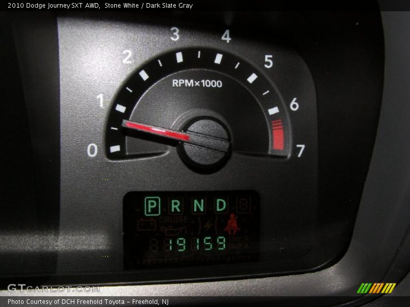 Stone White / Dark Slate Gray 2010 Dodge Journey SXT AWD