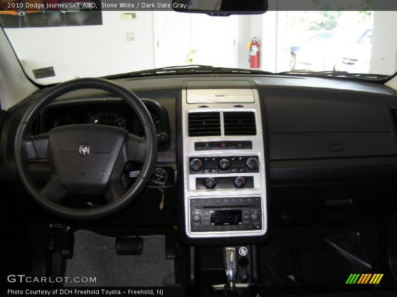 Stone White / Dark Slate Gray 2010 Dodge Journey SXT AWD