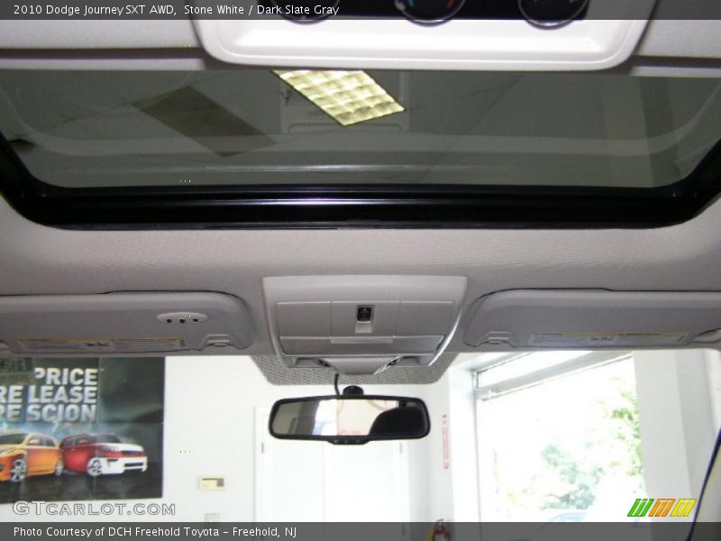 Stone White / Dark Slate Gray 2010 Dodge Journey SXT AWD