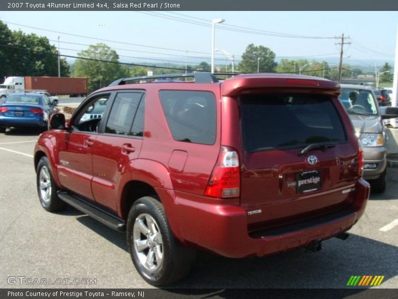 Salsa Red Pearl / Stone 2007 Toyota 4Runner Limited 4x4