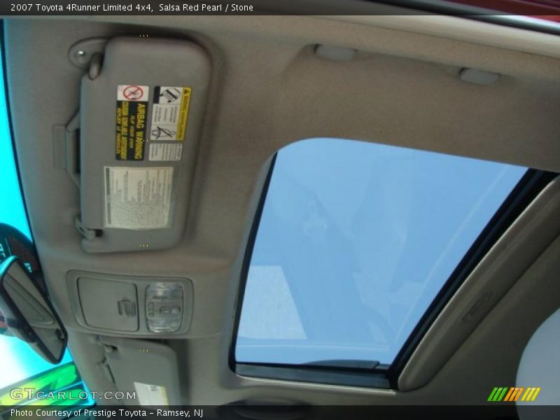 Salsa Red Pearl / Stone 2007 Toyota 4Runner Limited 4x4