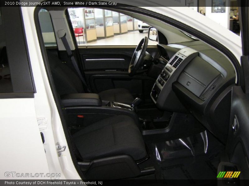Stone White / Dark Slate Gray 2010 Dodge Journey SXT AWD