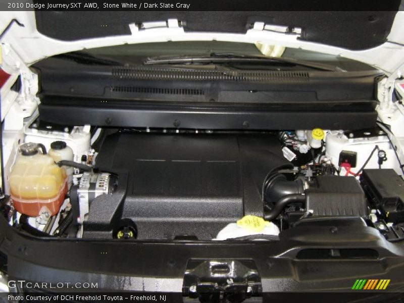 Stone White / Dark Slate Gray 2010 Dodge Journey SXT AWD