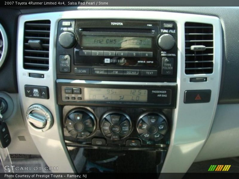 Salsa Red Pearl / Stone 2007 Toyota 4Runner Limited 4x4