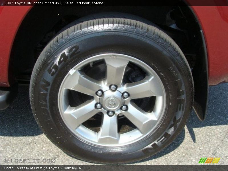 Salsa Red Pearl / Stone 2007 Toyota 4Runner Limited 4x4