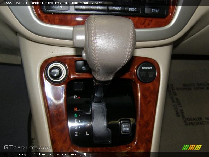 Bluestone Metallic / Ivory 2005 Toyota Highlander Limited 4WD