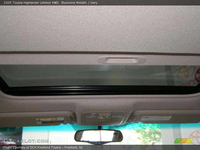 Bluestone Metallic / Ivory 2005 Toyota Highlander Limited 4WD