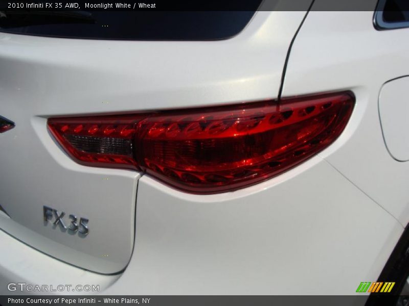 Moonlight White / Wheat 2010 Infiniti FX 35 AWD