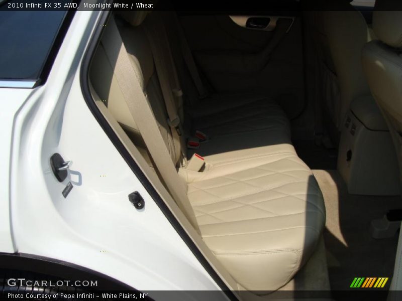 Moonlight White / Wheat 2010 Infiniti FX 35 AWD