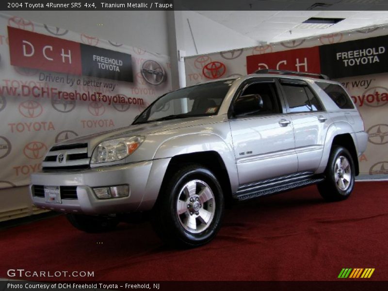 Titanium Metallic / Taupe 2004 Toyota 4Runner SR5 4x4