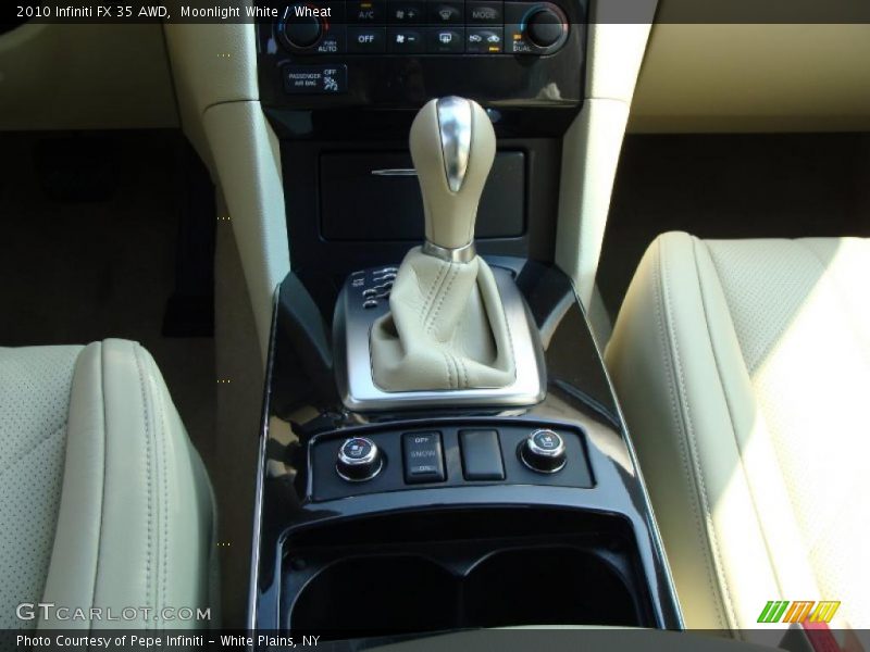 Moonlight White / Wheat 2010 Infiniti FX 35 AWD