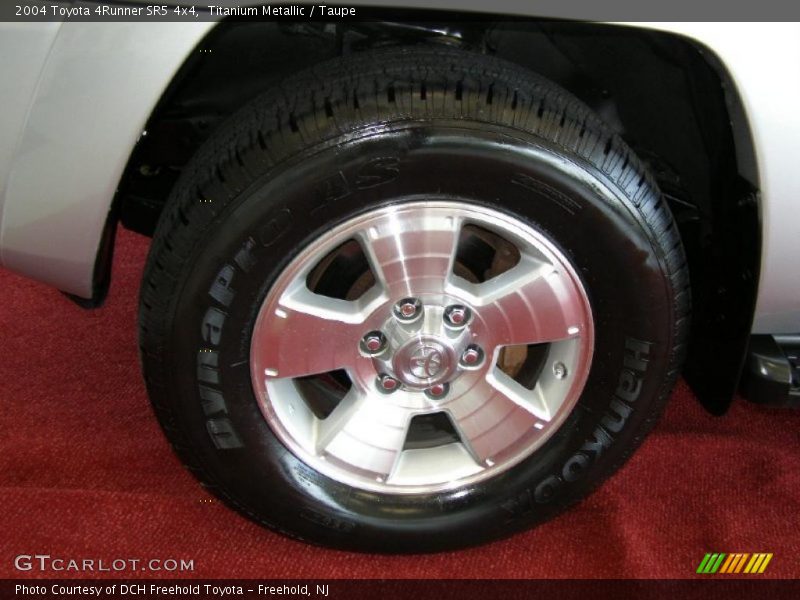 Titanium Metallic / Taupe 2004 Toyota 4Runner SR5 4x4