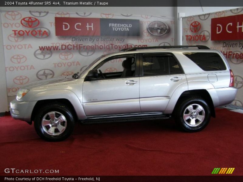 Titanium Metallic / Taupe 2004 Toyota 4Runner SR5 4x4