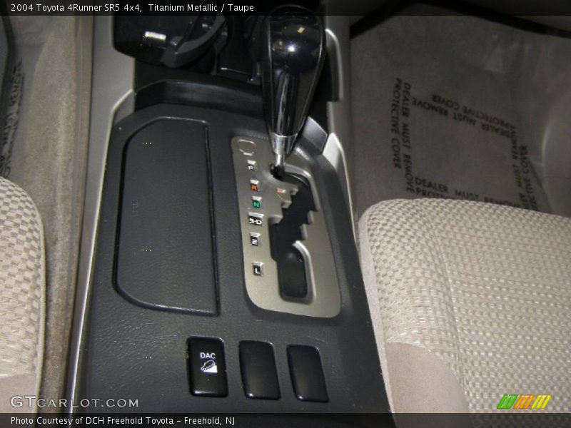 Titanium Metallic / Taupe 2004 Toyota 4Runner SR5 4x4