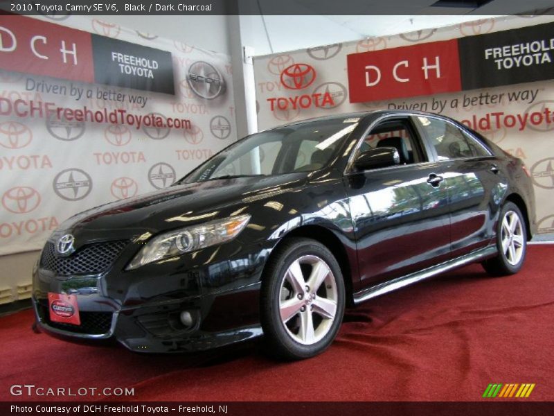 Black / Dark Charcoal 2010 Toyota Camry SE V6