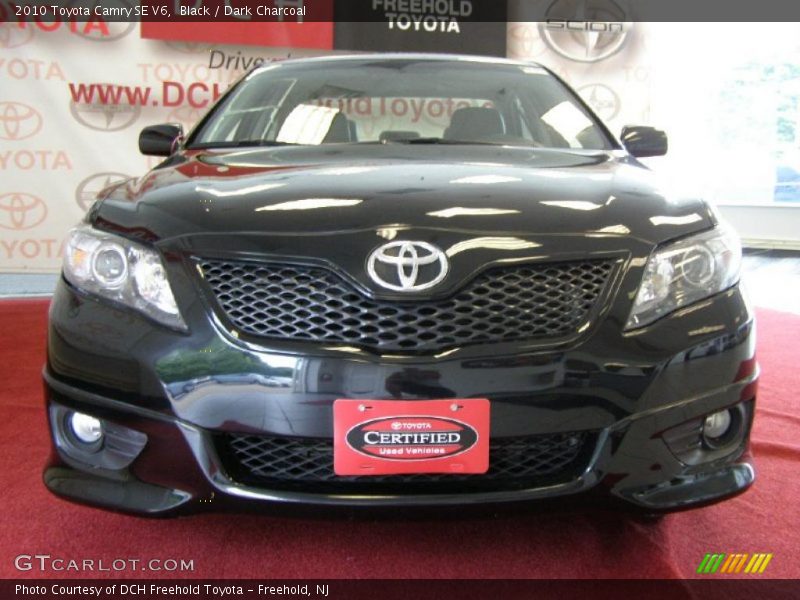 Black / Dark Charcoal 2010 Toyota Camry SE V6