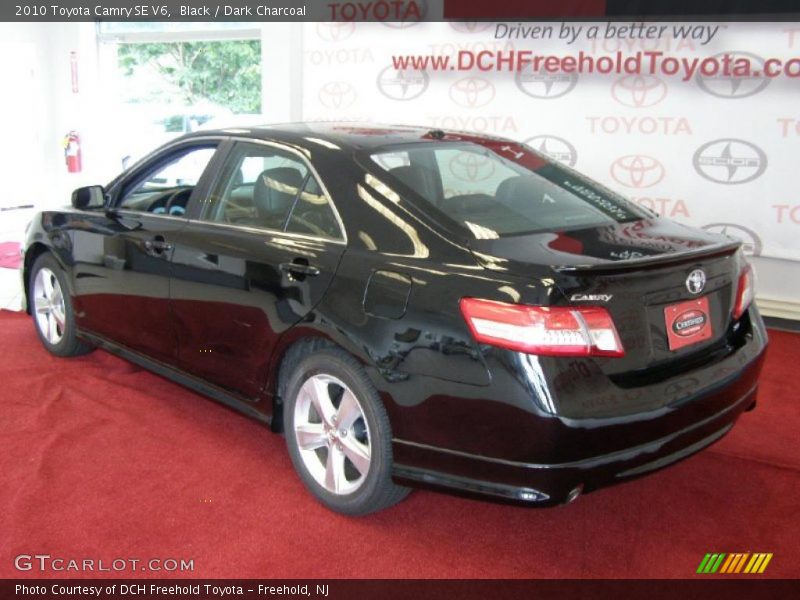 Black / Dark Charcoal 2010 Toyota Camry SE V6