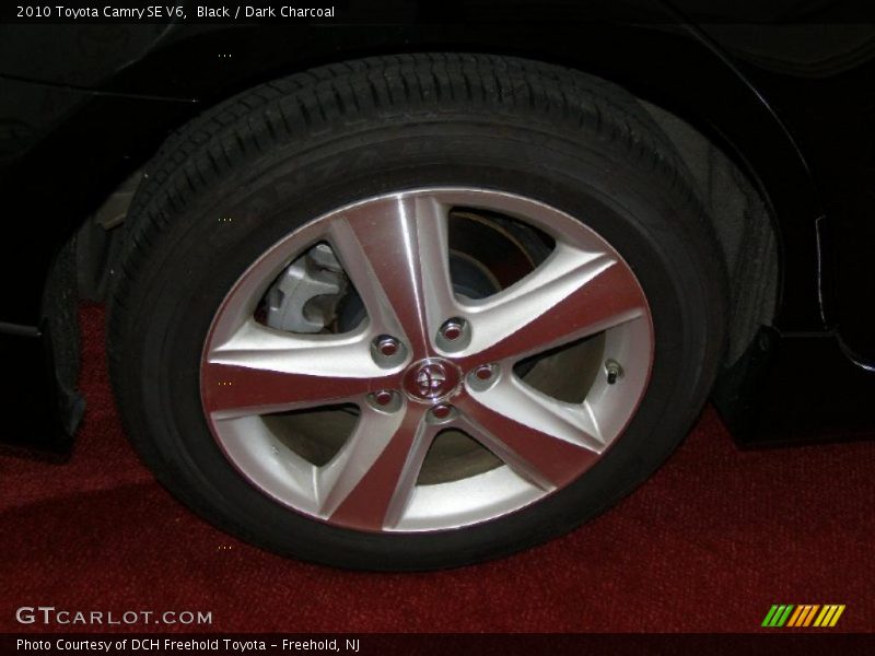 Black / Dark Charcoal 2010 Toyota Camry SE V6