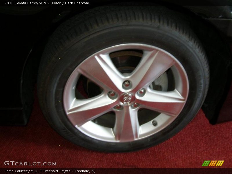 Black / Dark Charcoal 2010 Toyota Camry SE V6
