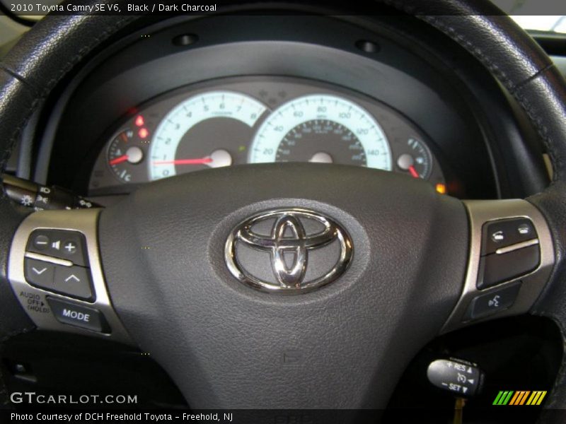 Black / Dark Charcoal 2010 Toyota Camry SE V6